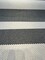 1 yard Cinta Coal Rib Stripe Heavy Outdoor Upholstery Fabric for Cushions Drapes Pillows 54-Inch